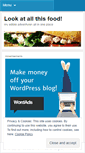 Mobile Screenshot of lookatallthisfood.wordpress.com