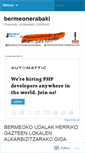Mobile Screenshot of bermeonerabaki.wordpress.com