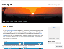 Tablet Screenshot of emangola.wordpress.com