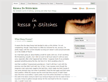 Tablet Screenshot of kessainstitches.wordpress.com