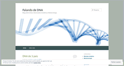 Desktop Screenshot of falandodedna.wordpress.com