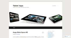 Desktop Screenshot of aplicacionesparatablets.wordpress.com