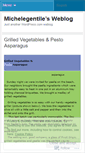 Mobile Screenshot of michelegentile.wordpress.com