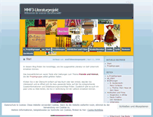 Tablet Screenshot of mmf3literaturprojekt.wordpress.com