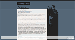 Desktop Screenshot of graceny.wordpress.com