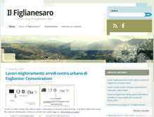 Tablet Screenshot of ilfiglianesaro.wordpress.com
