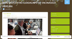 Desktop Screenshot of guadalinfoencinasola.wordpress.com