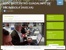 Tablet Screenshot of guadalinfoencinasola.wordpress.com