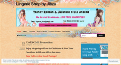 Desktop Screenshot of jibza.wordpress.com