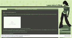 Desktop Screenshot of lauraiancu.wordpress.com