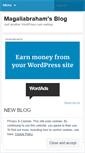 Mobile Screenshot of magaliabraham.wordpress.com