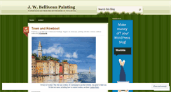 Desktop Screenshot of jwbelliveaupainting.wordpress.com