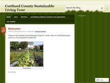 Tablet Screenshot of cortlandgreenhomes.wordpress.com