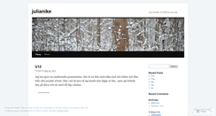 Desktop Screenshot of julianike.wordpress.com