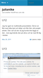 Mobile Screenshot of julianike.wordpress.com