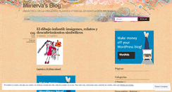 Desktop Screenshot of miinerva.wordpress.com