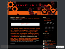 Tablet Screenshot of ironklad.wordpress.com