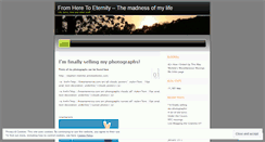 Desktop Screenshot of fromheretoeternity.wordpress.com