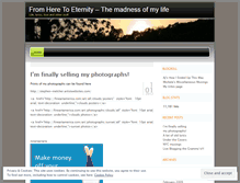 Tablet Screenshot of fromheretoeternity.wordpress.com