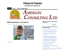 Tablet Screenshot of amerginaccounting.wordpress.com