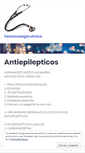 Mobile Screenshot of farmacologiaclinica.wordpress.com