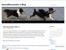 Tablet Screenshot of hannawennersten.wordpress.com