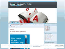Tablet Screenshot of lenguablog34.wordpress.com