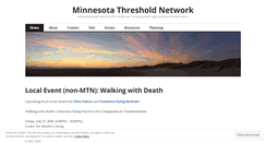 Desktop Screenshot of mnthresholdnetwork.wordpress.com