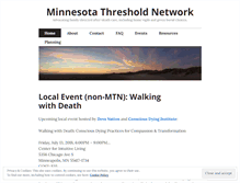 Tablet Screenshot of mnthresholdnetwork.wordpress.com