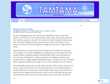 Tablet Screenshot of buletintamtama.wordpress.com