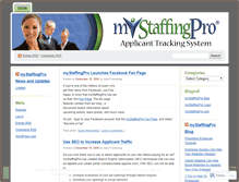 Tablet Screenshot of mystaffingproenhancements.wordpress.com