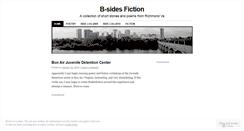 Desktop Screenshot of bsidesfiction.wordpress.com