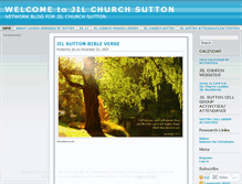 Tablet Screenshot of jilsuttoncellgroup.wordpress.com