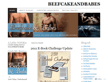 Tablet Screenshot of beefcakeandbabes.wordpress.com