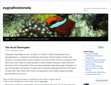 Tablet Screenshot of eugnathostomata.wordpress.com