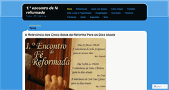 Desktop Screenshot of congressodafereformada.wordpress.com