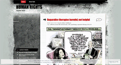 Desktop Screenshot of humanequalitynow.wordpress.com