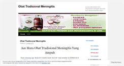 Desktop Screenshot of obattradisionalmeningitishbl.wordpress.com