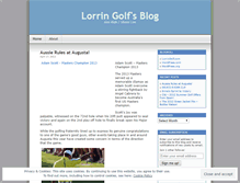 Tablet Screenshot of lorringolf.wordpress.com