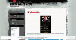 Desktop Screenshot of northwalesmetal.wordpress.com