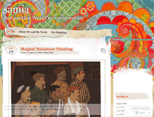 Tablet Screenshot of ferkhanda.wordpress.com