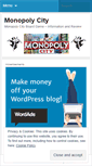 Mobile Screenshot of monopolycity.wordpress.com