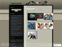 Tablet Screenshot of gaelo.wordpress.com