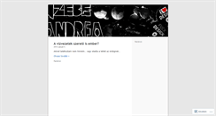 Desktop Screenshot of czebeandrea.wordpress.com