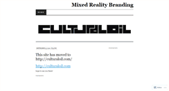 Desktop Screenshot of culturaloil.wordpress.com