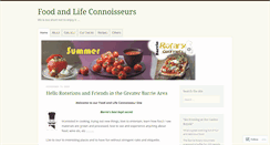 Desktop Screenshot of barriegourmets.wordpress.com