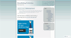 Desktop Screenshot of bperfect.wordpress.com