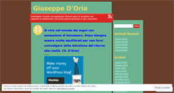 Desktop Screenshot of giuseppedoria45.wordpress.com