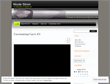 Tablet Screenshot of nicolestrom.wordpress.com