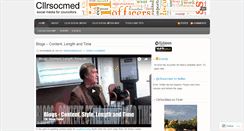 Desktop Screenshot of cllrsocmed.wordpress.com